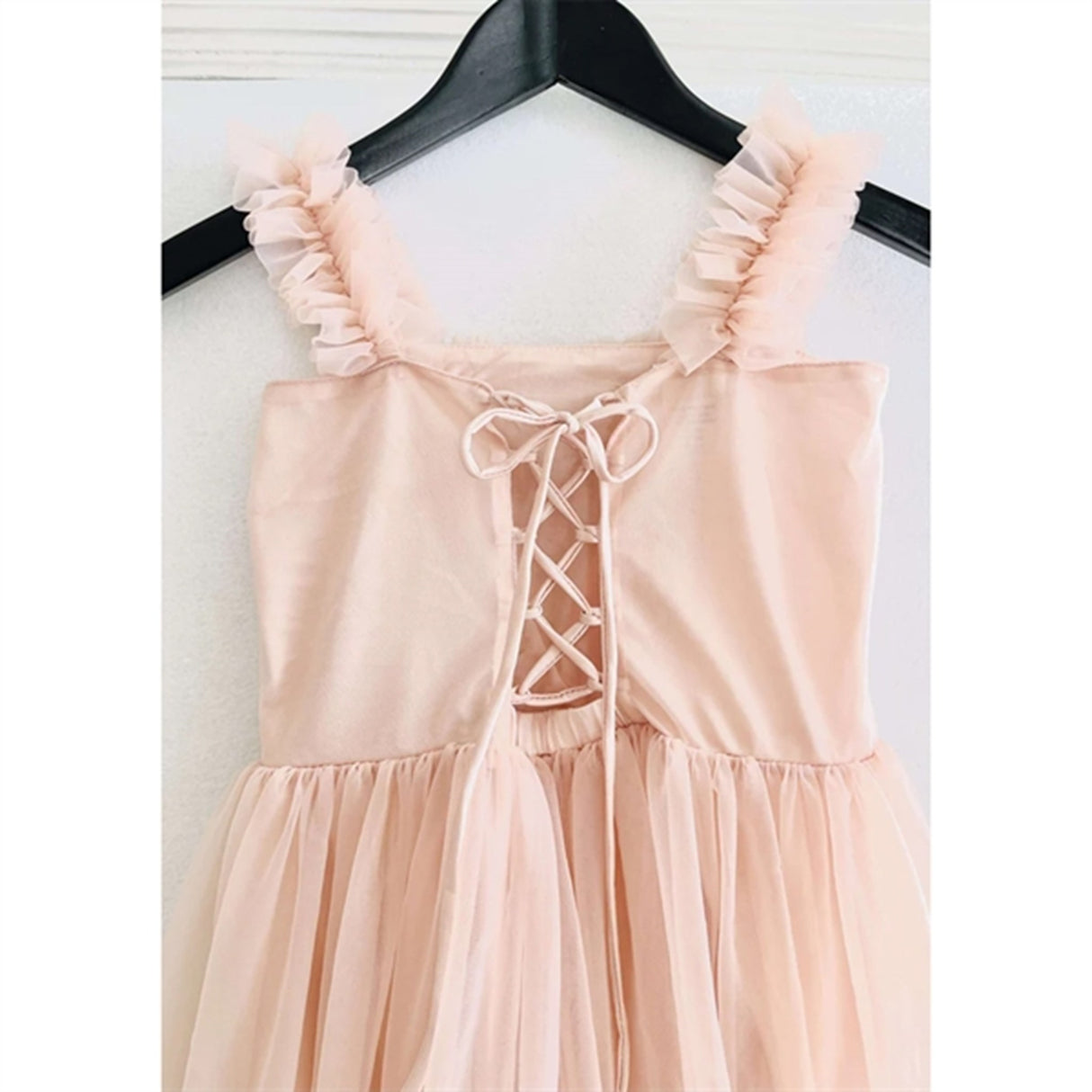 Dolly by Le Petit Heart Klänning Lace Up Ballet Pink