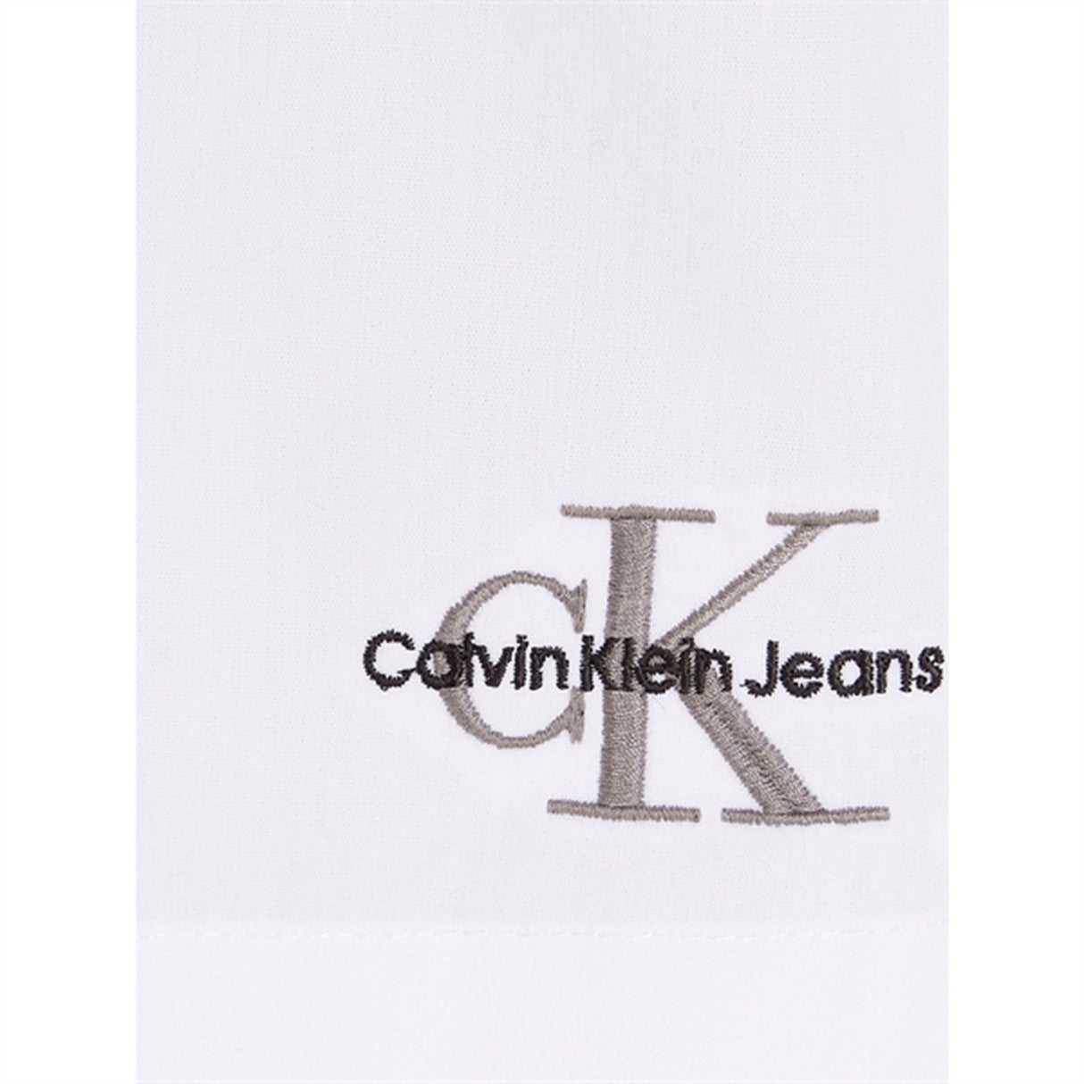 Calvin Klein Monogram Skjorta u. Ärmar Bright White
