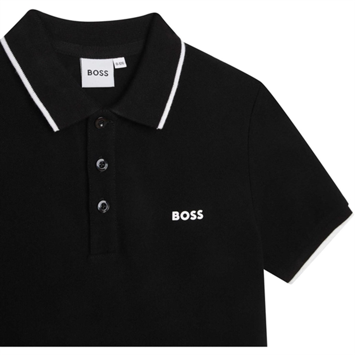 Hugo Boss Short Sleeve Pikétröja Black