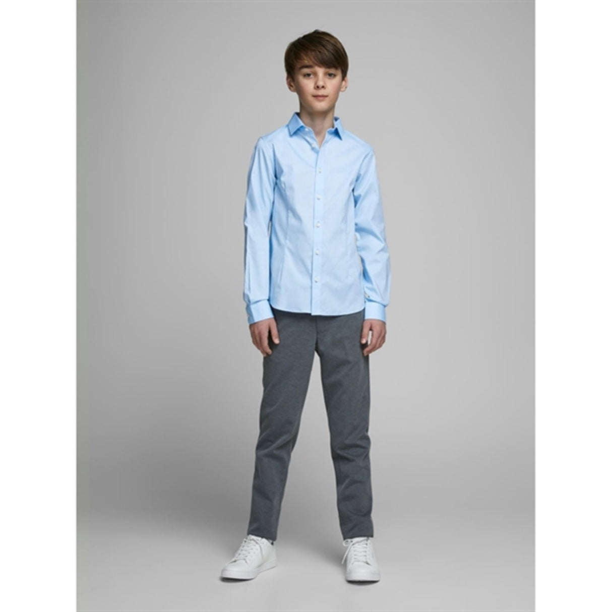 Jack & Jones Junior Cashmere Blue Parma Skjorta Noos