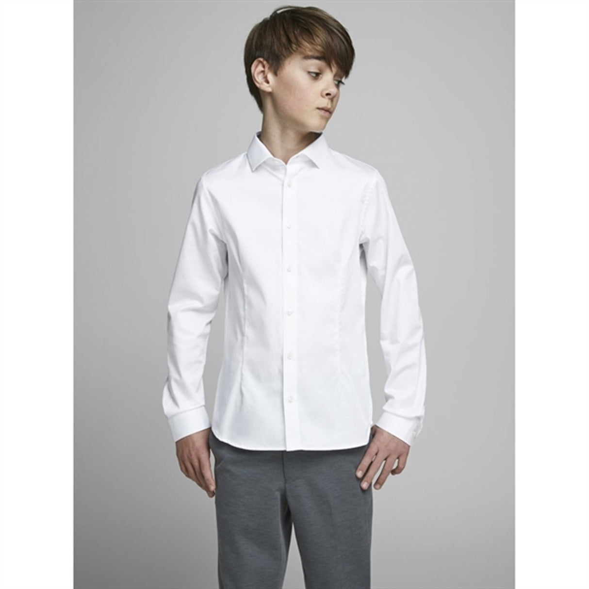Jack & Jones Junior White Parma Skjorta Noos