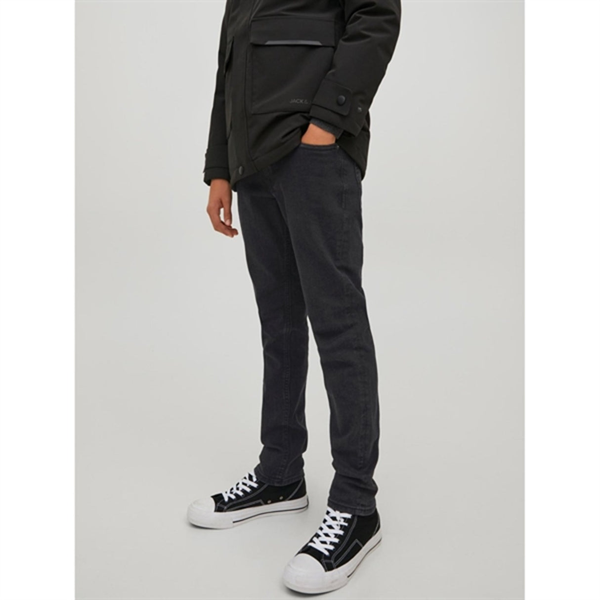 Jack & Jones Junior Black Denim Original Glenn Jeans 105 Noos