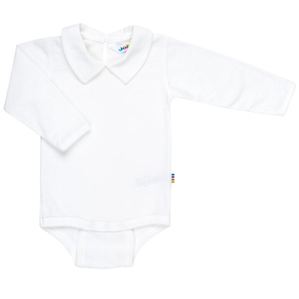 Joha Bomull Vit Body M. Krage L/Æ