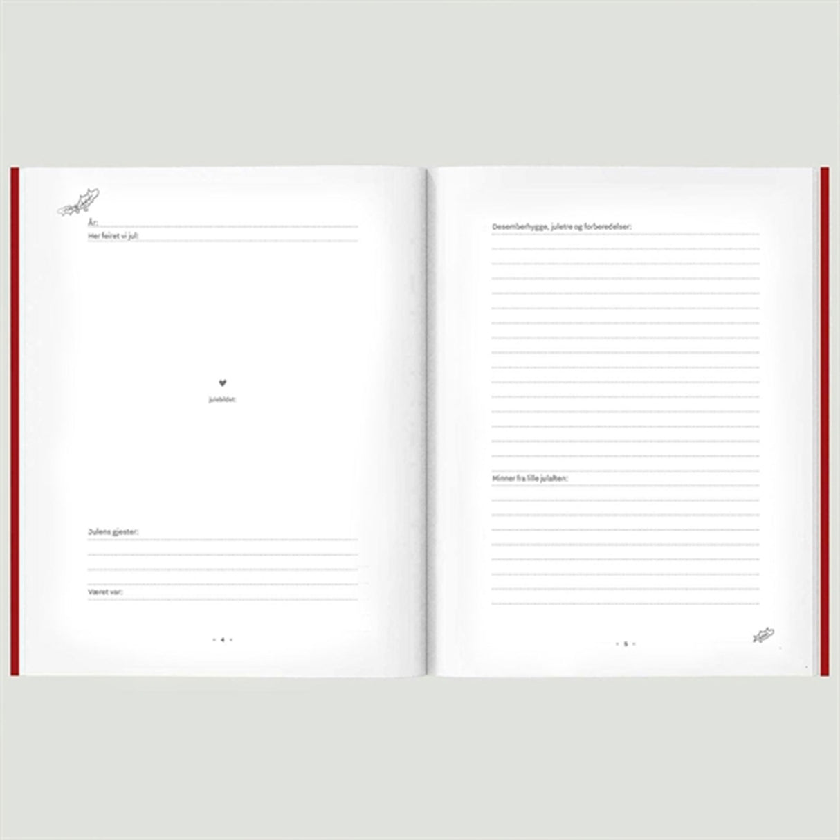 WITHWHITE Juleminder A5 Norsk