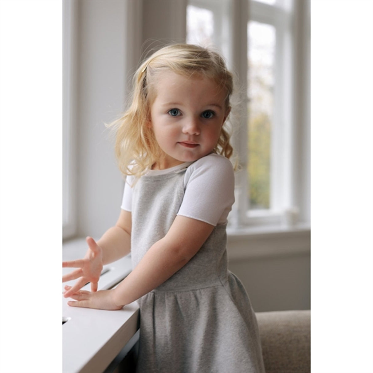 HOLMM Silver Shadow Kaya Stickat Spencerkjole