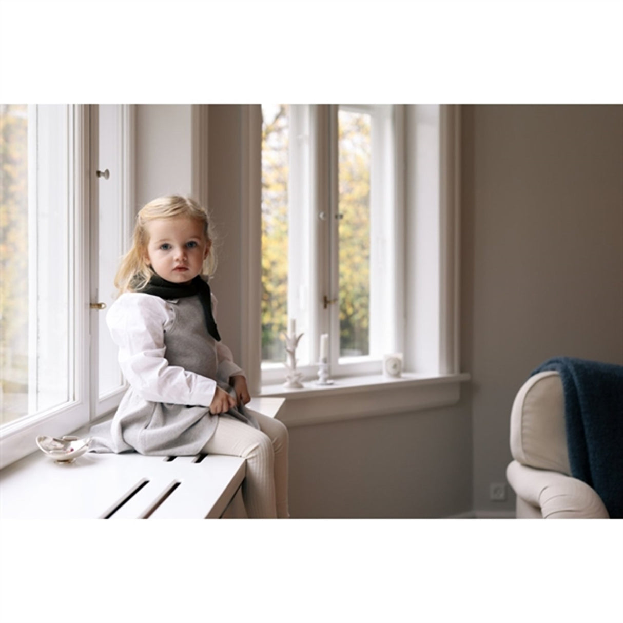 HOLMM Silver Shadow Kaya Stickat Spencerkjole