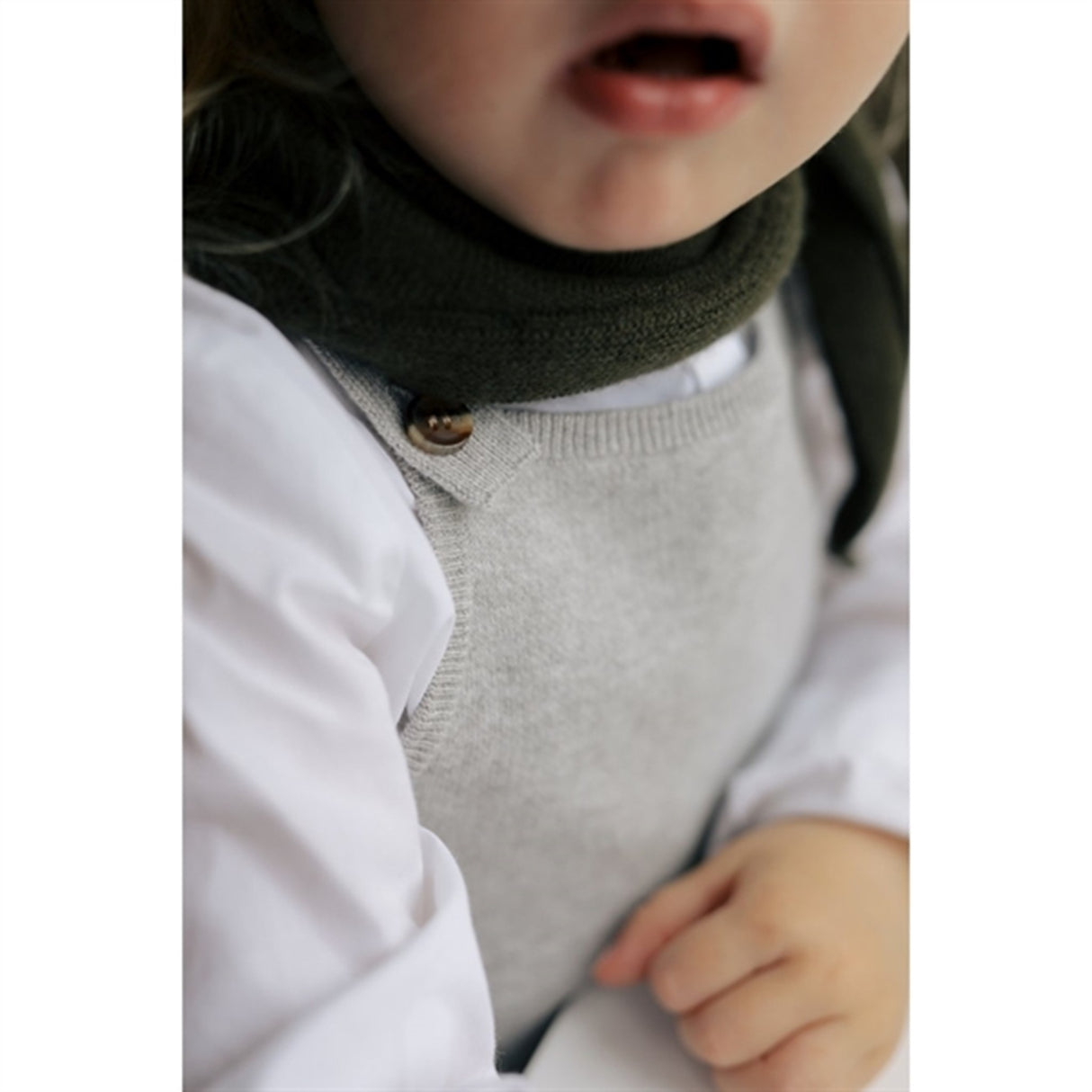 HOLMM Silver Shadow Kaya Stickat Spencerkjole