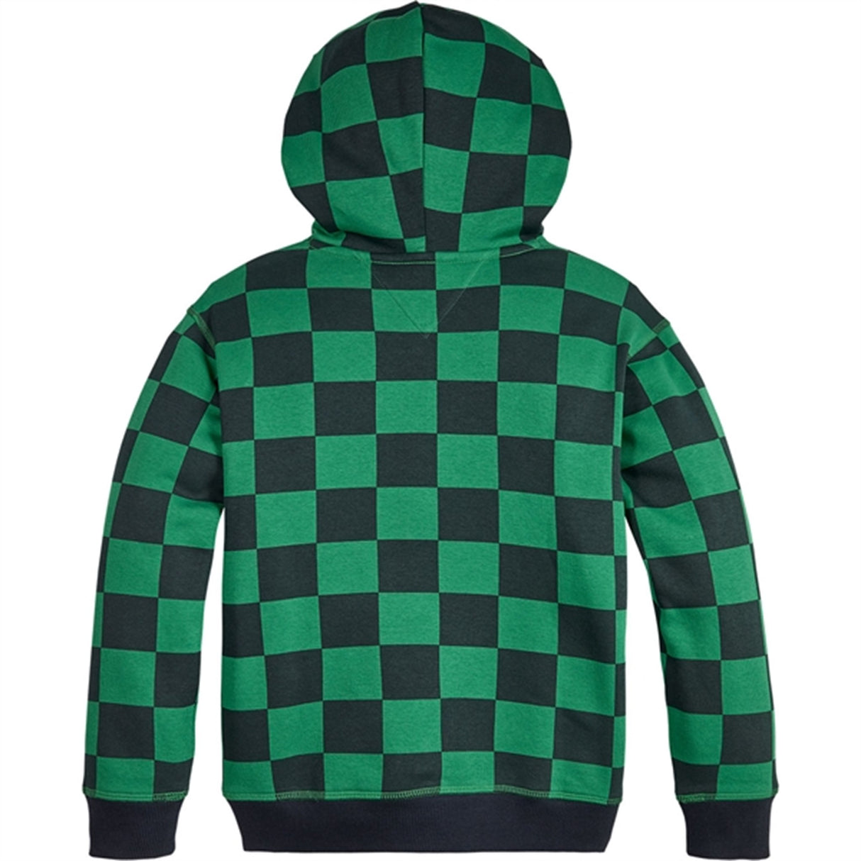 Tommy Hilfiger Checker Board Hoodies Green Allover / Checkerboard