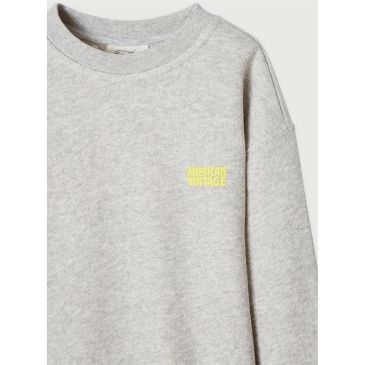 American Vintage Sweatshirt Kodytown Polar Melange