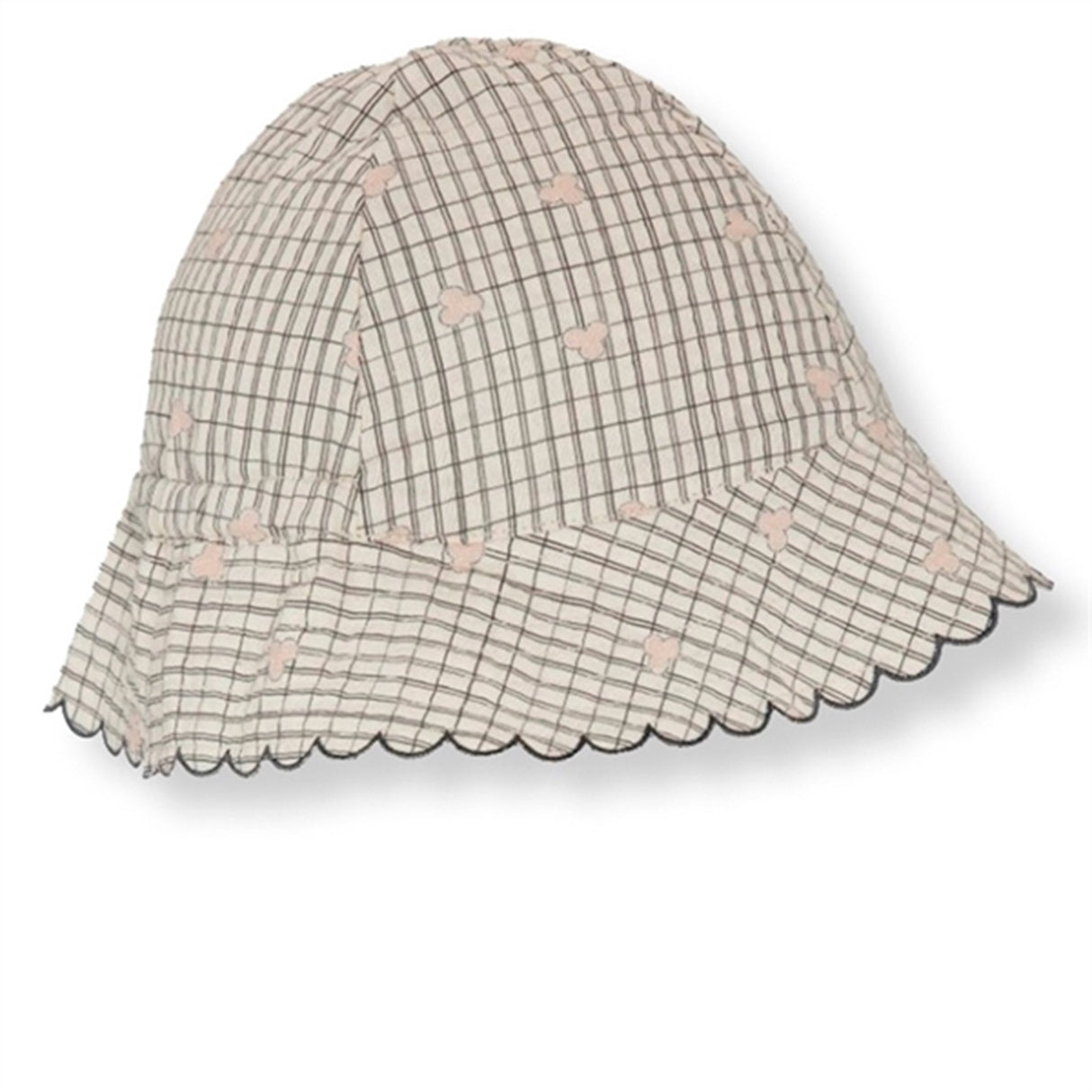Konges Sløjd Three Leaf Check Bitsy Solhatt