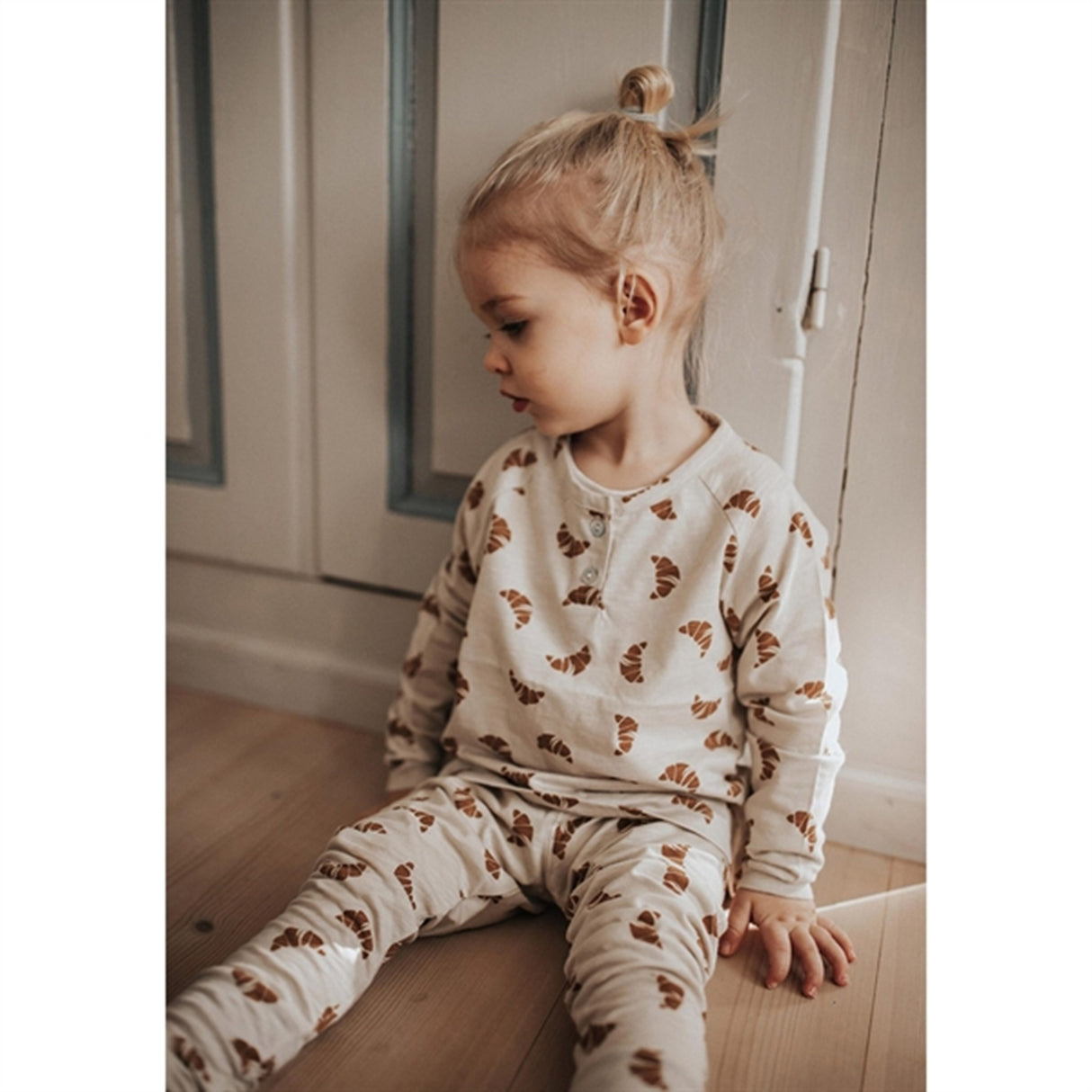Monsieur Mini Croissant Simple Leggings