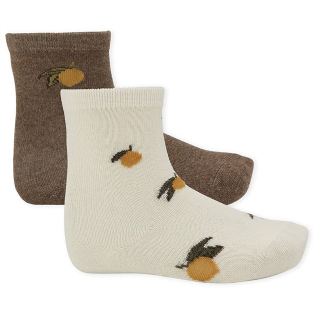 Konges Sløjd Jacquard Strumpor 2-pack Lemon