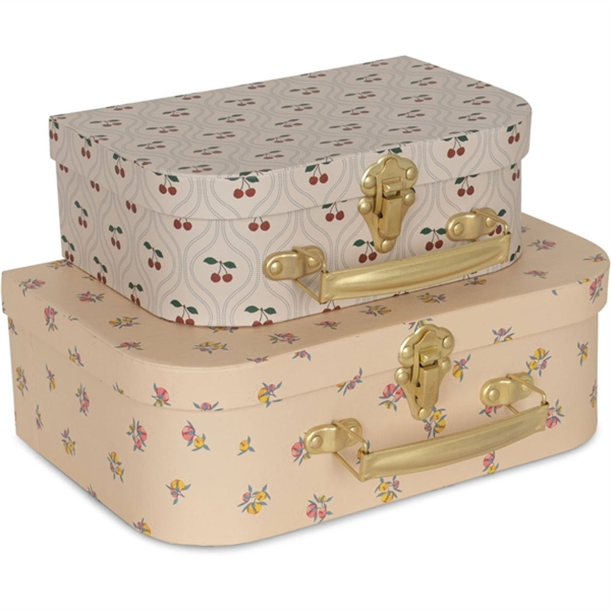 Konges Sløjd Resväskor 2-Pack Cherry