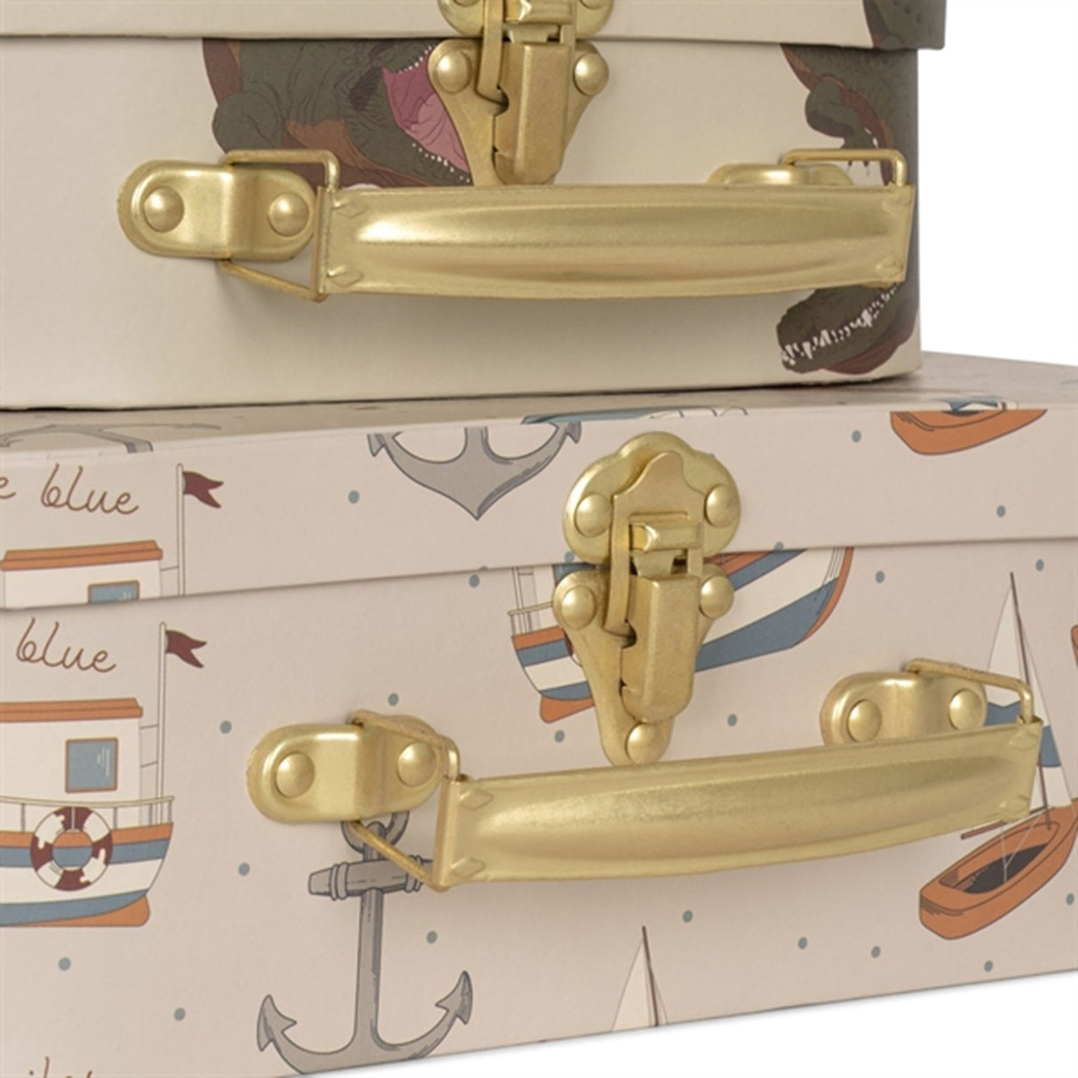 Konges Sløjd Resväskor 2-Pack Crocodile