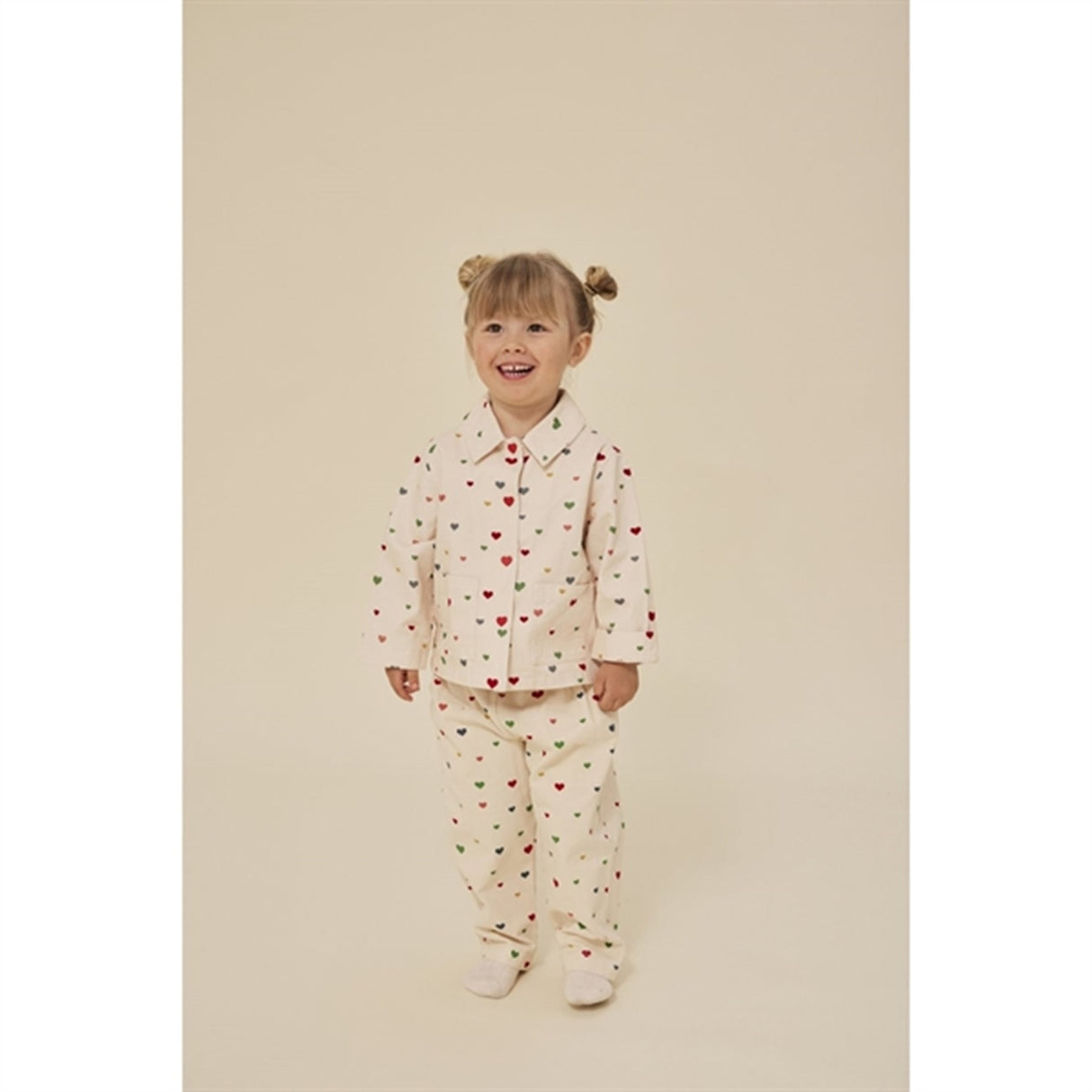 Konges Sløjd Multi Heart Blush Fen Byxor