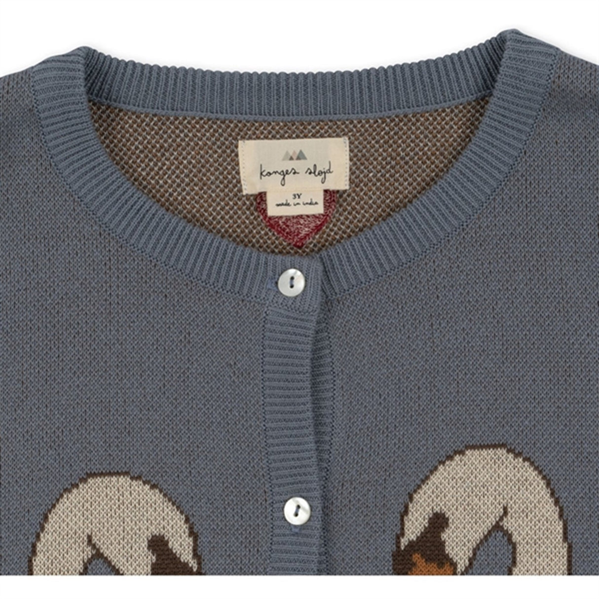 Konges Sløjd Tradewinds Lapis Frill Cardigan