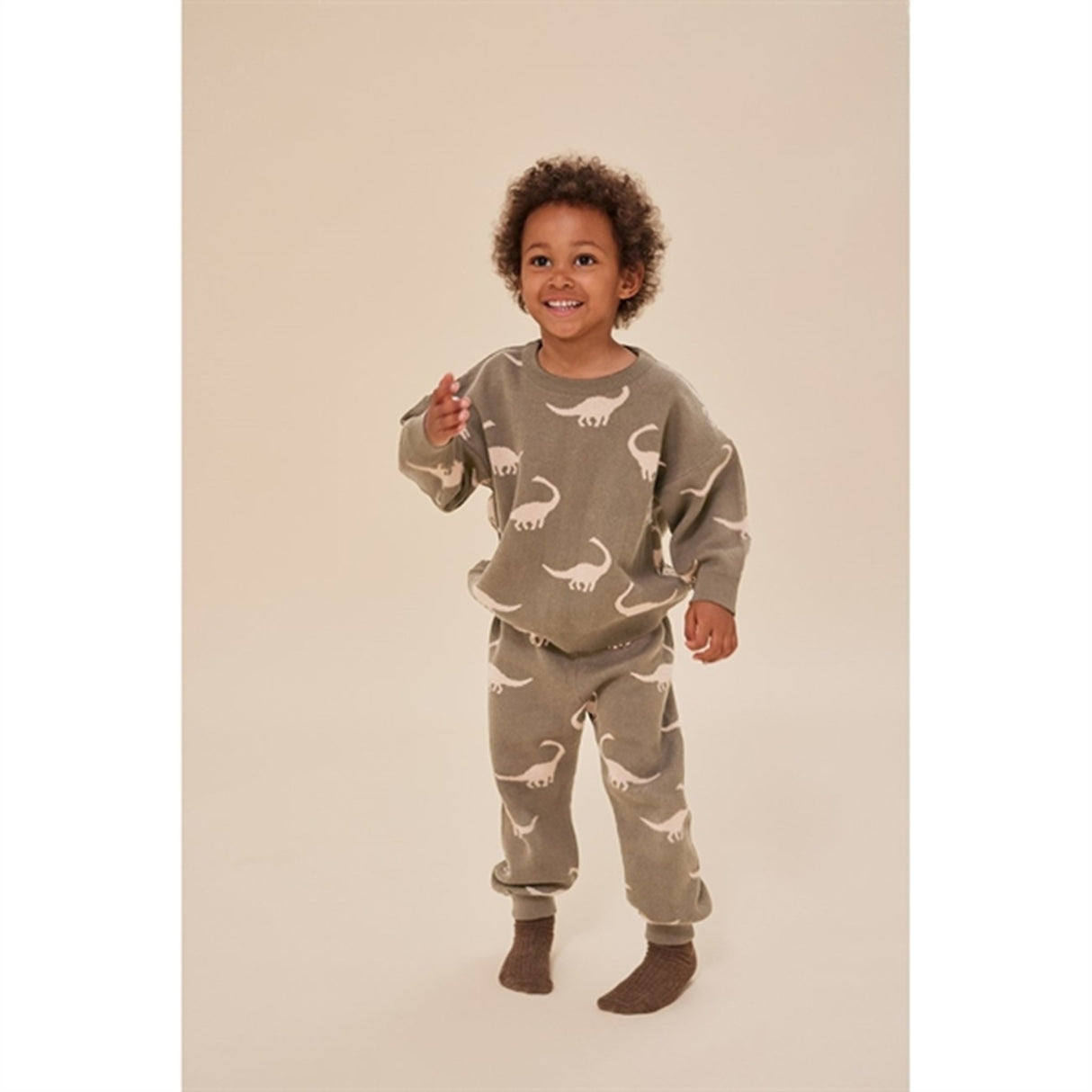 Konges Sløjd Dino Lapis Stickat Blus