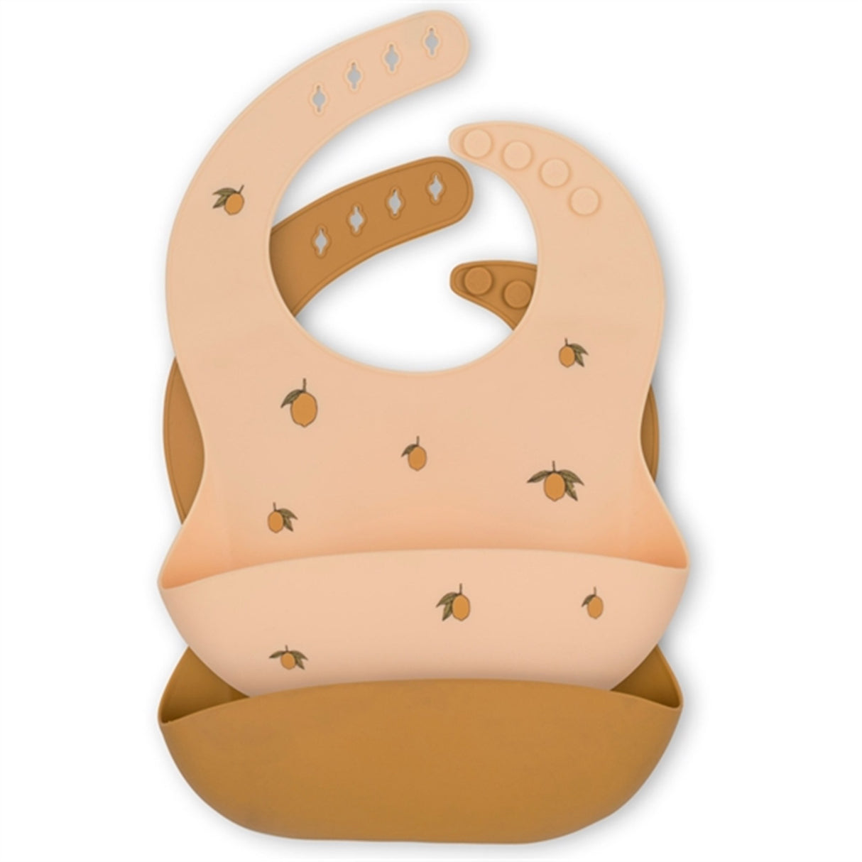 Konges Sløjd Lemon/Almond Silikon Haklapp