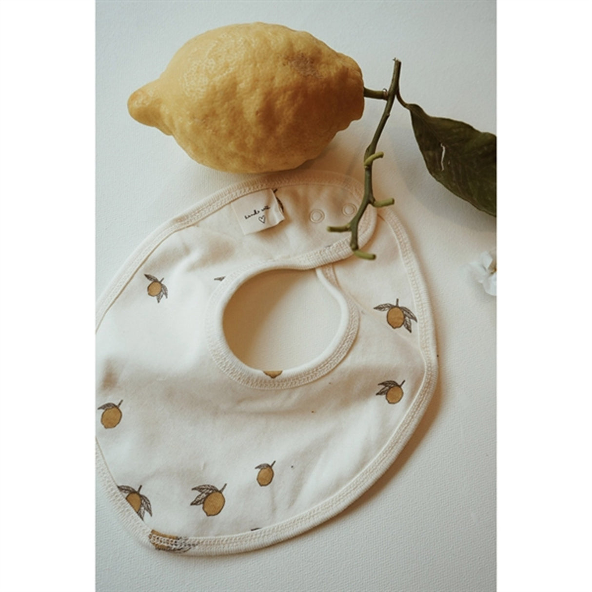 Konges Sløjd Classic Haklapp 2-pack Lemon