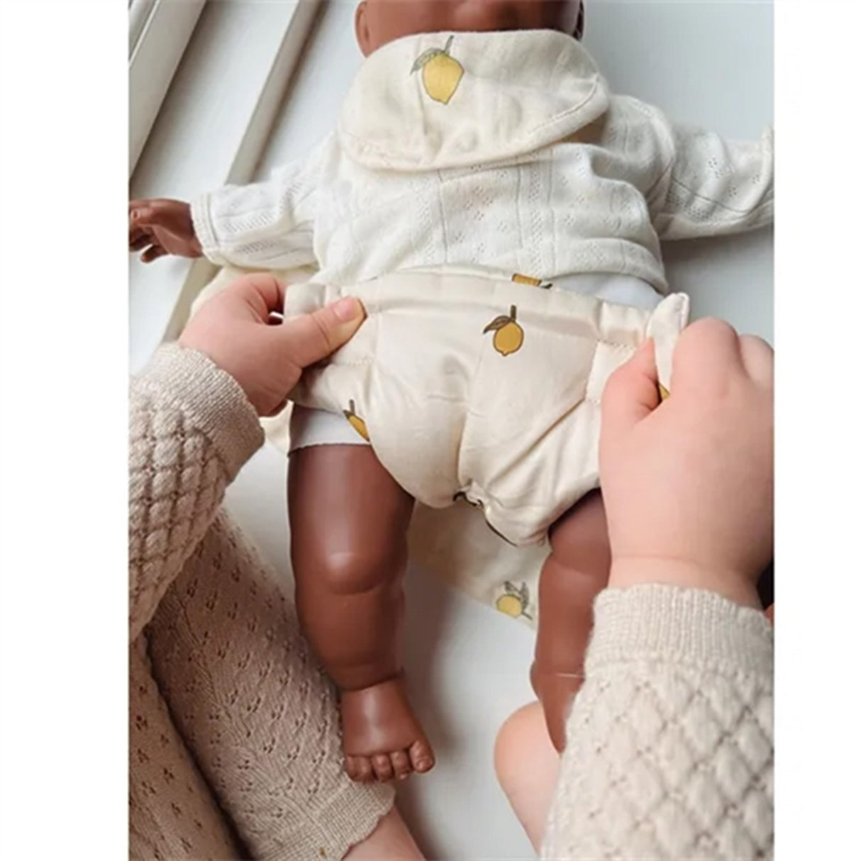 Konges Sløjd Docka Puslesæt Lemon