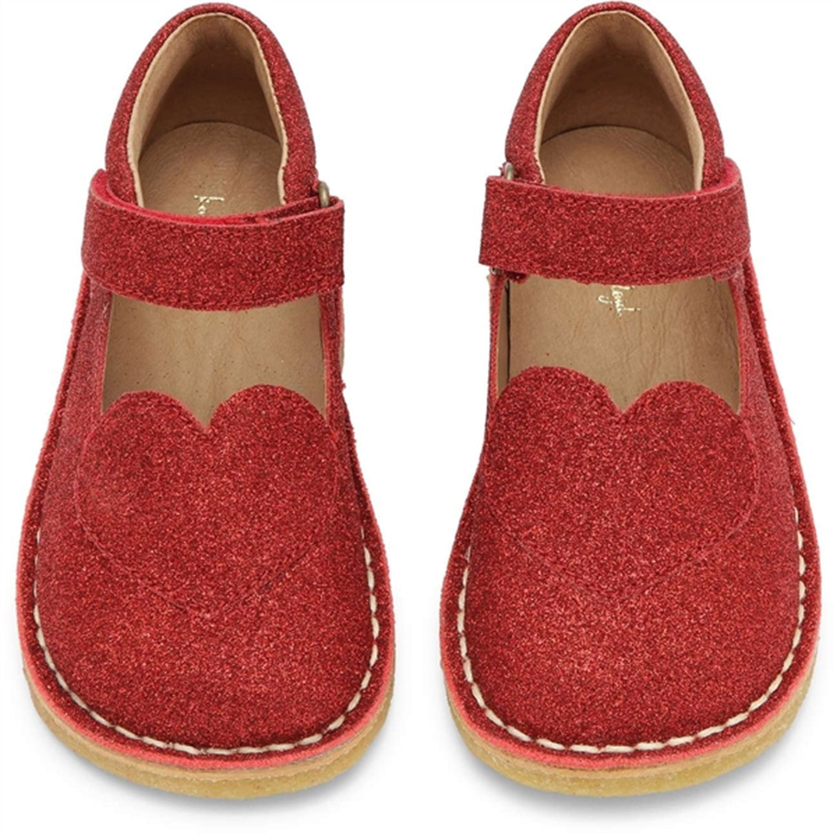 Konges Sløjd Skor Minnie Coeur Glitter Christmas Red