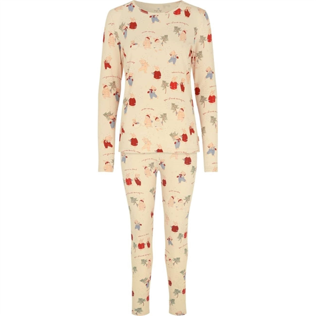 Konges Sløjd Pyjamas Sæt Parent Christmas Jour D'Hiver