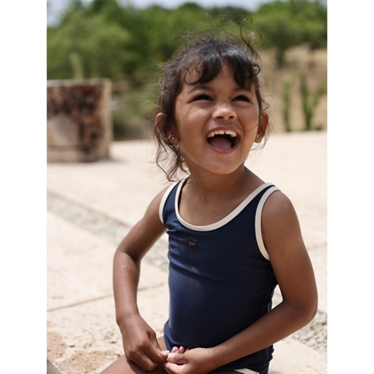 Konges Sløjd Dress Blue Manon Baddräkt