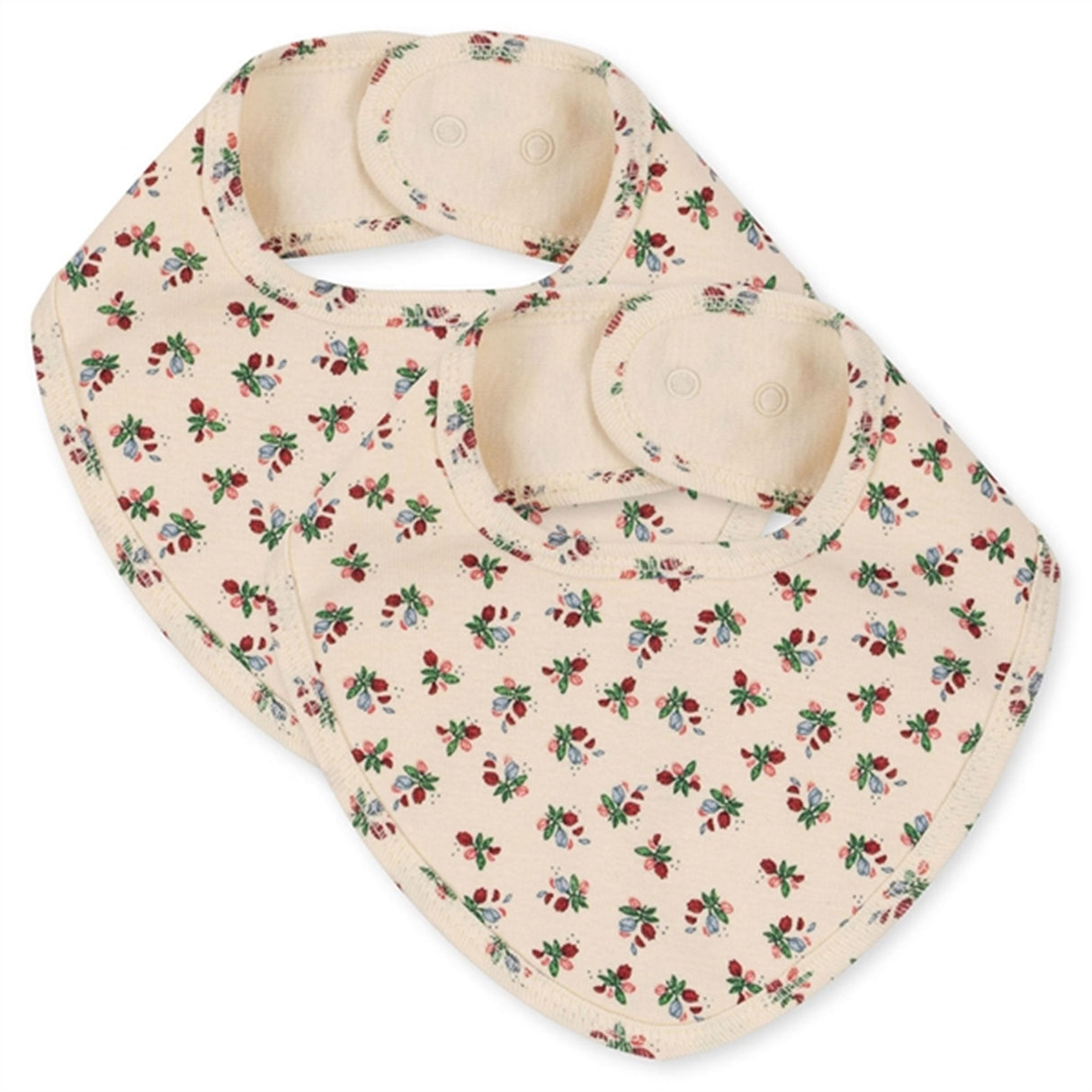 Konges Sløjd Classic Haklapp 2-pack Fleur Tricolore