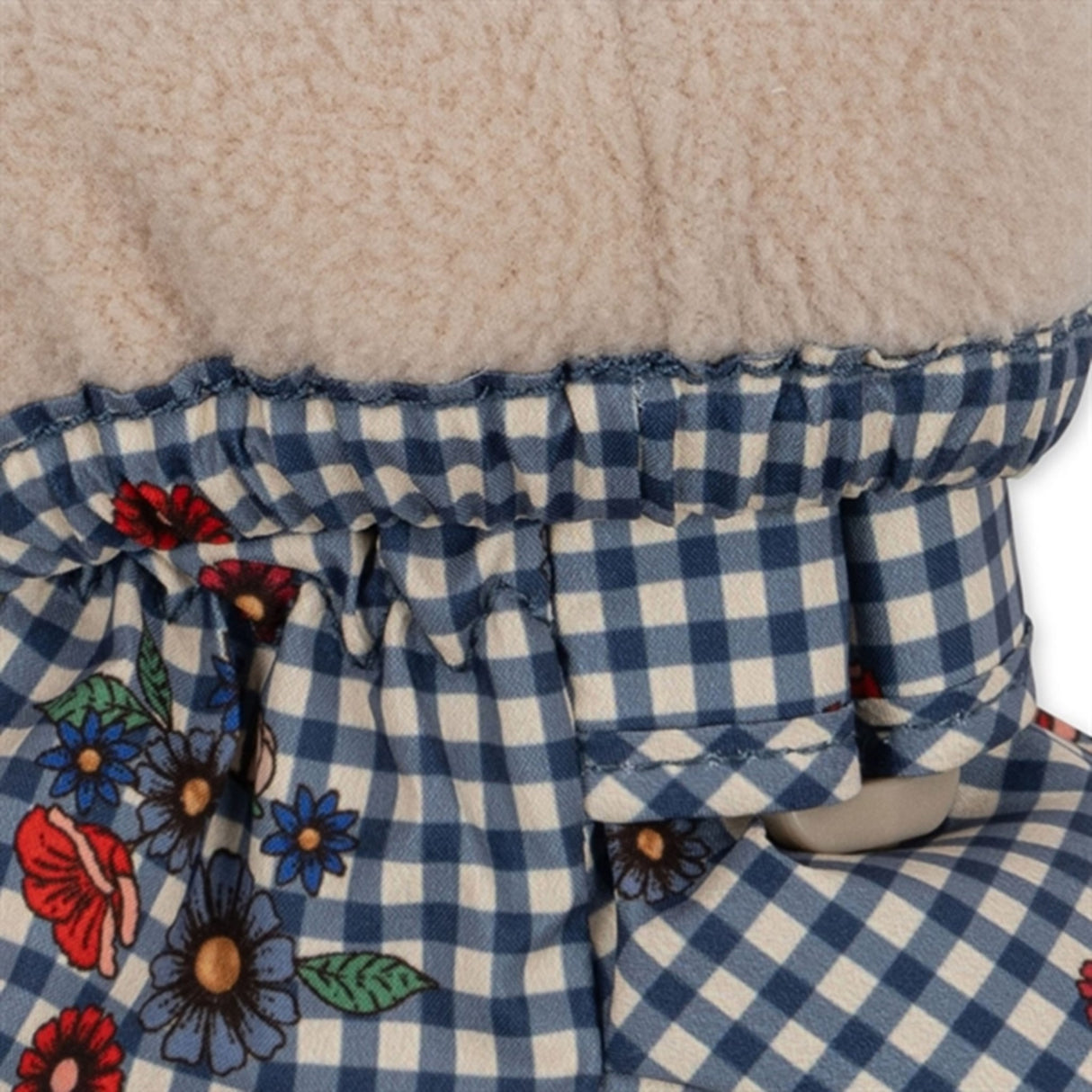 Konges Sløjd Blossom Check Nutti Dunfutter