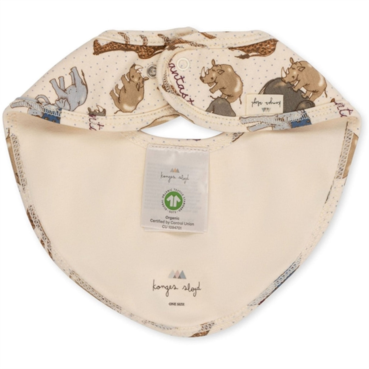 Konges Sløjd Elefantastic/Sleet Basic 2-Pak Haklapp