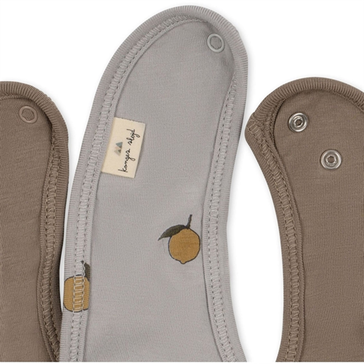 Konges Sløjd Lemon Harbor/Brindle Basic 2-Pak Haklapp