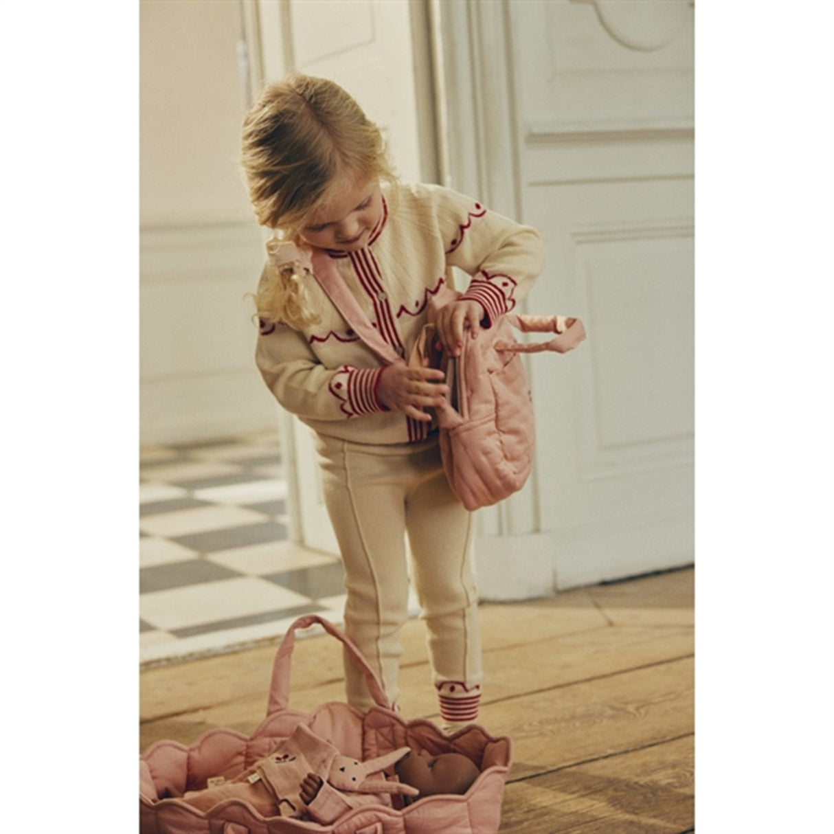 Konges Sløjd Docka Skötväska Mahogany Rose