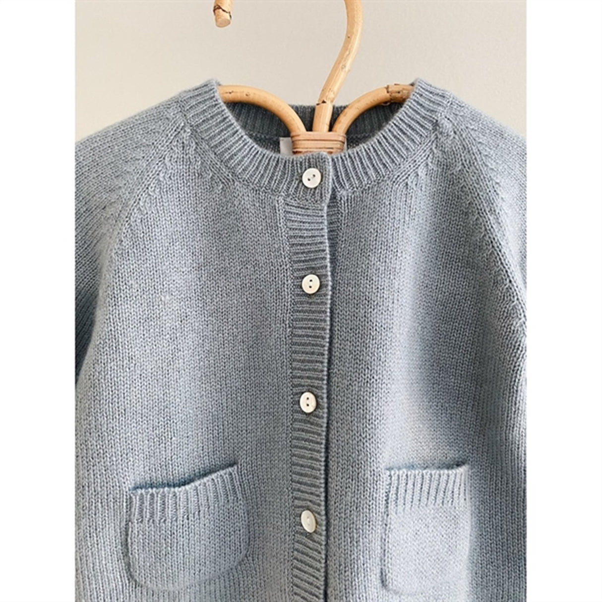 lalaby Dove Cashmere Bobbie Cardigan