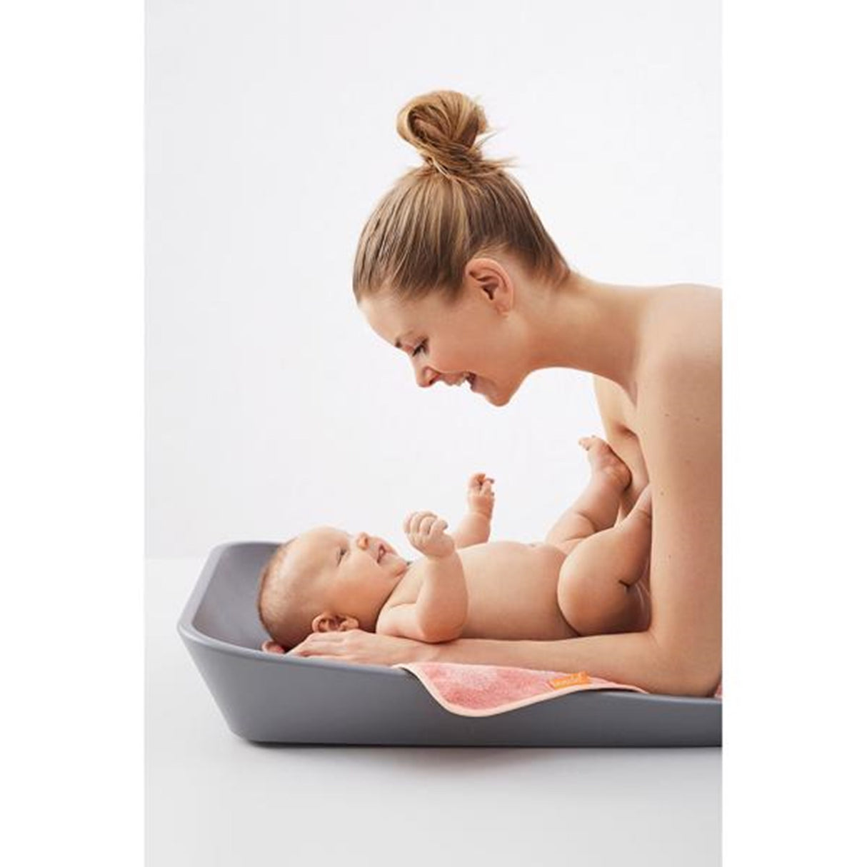 Leander Matty Skötbädd Dusty Grey