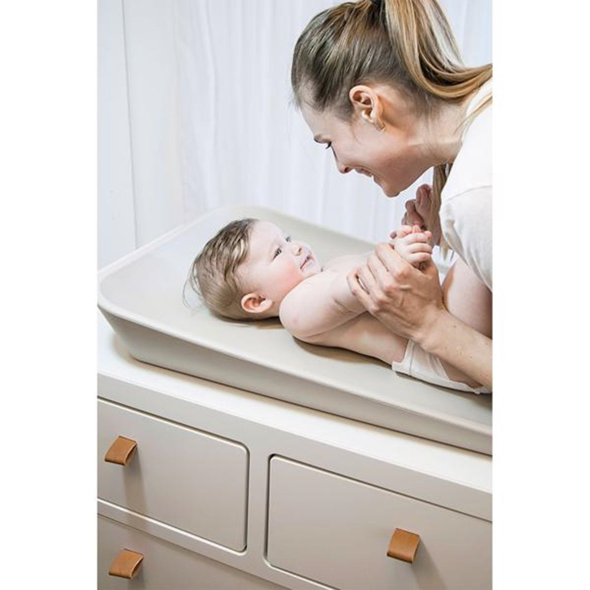 Leander Matty Skötbädd Cappuccino