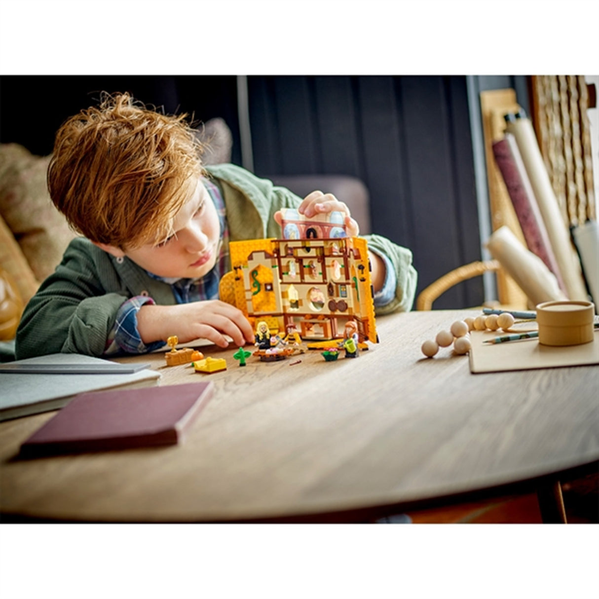 LEGO® Harry Potter™ Elevhemsbanderoll Hufflepuff™