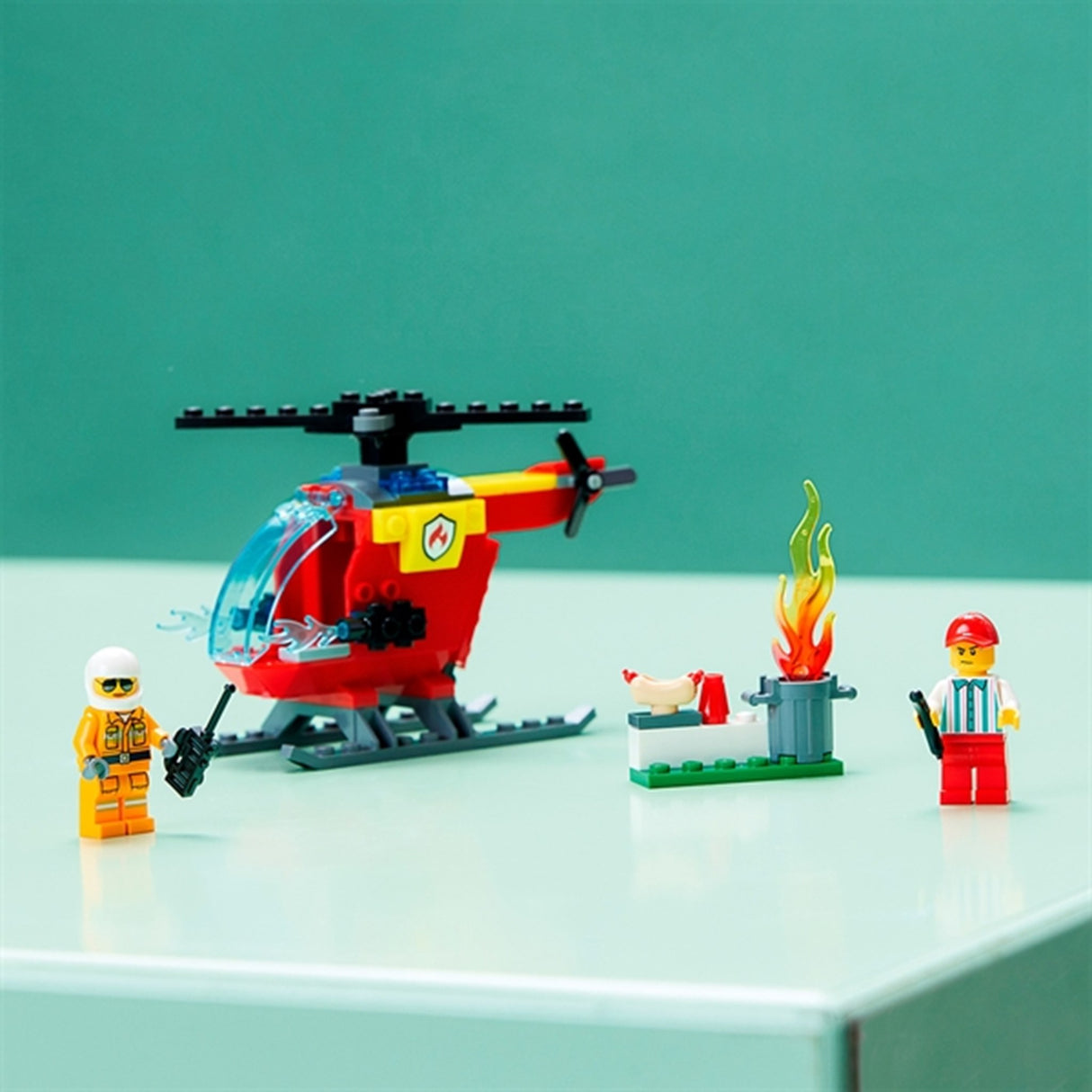 LEGO® City Brandhelikopter