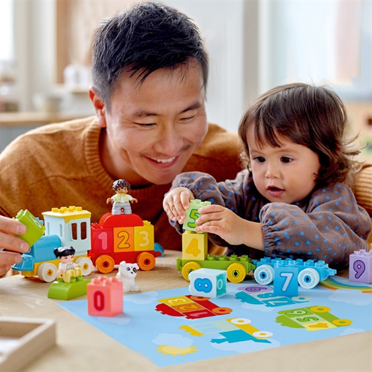 LEGO® DUPLO® Träna med Siffror - Lär Dig att Räkna