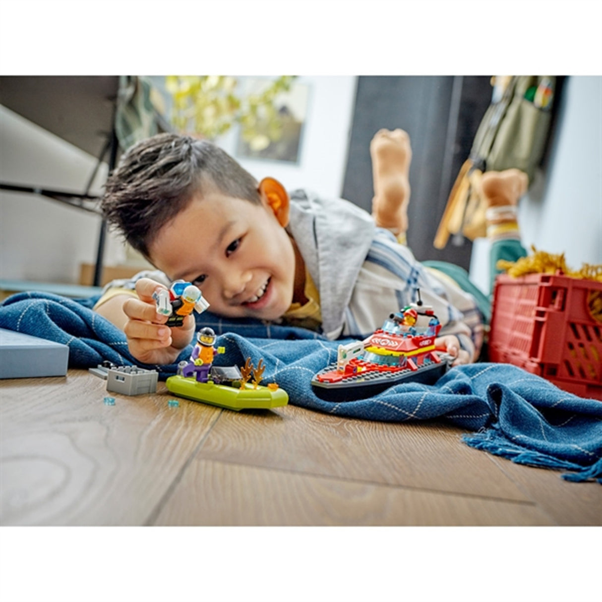 LEGO® City Brandräddningsbåt