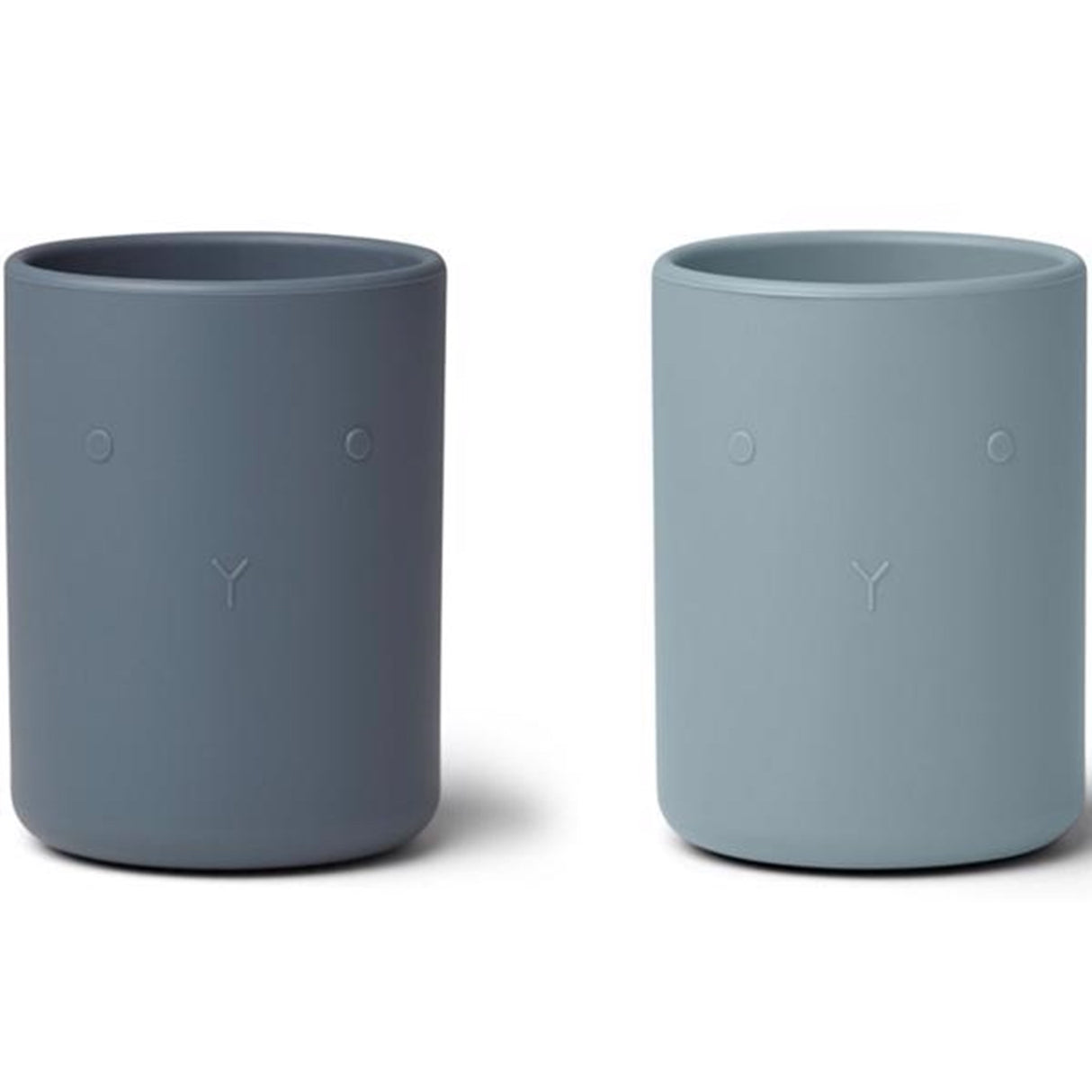 Liewood Ethan Silicone Cup 2-Pack Blue Mix