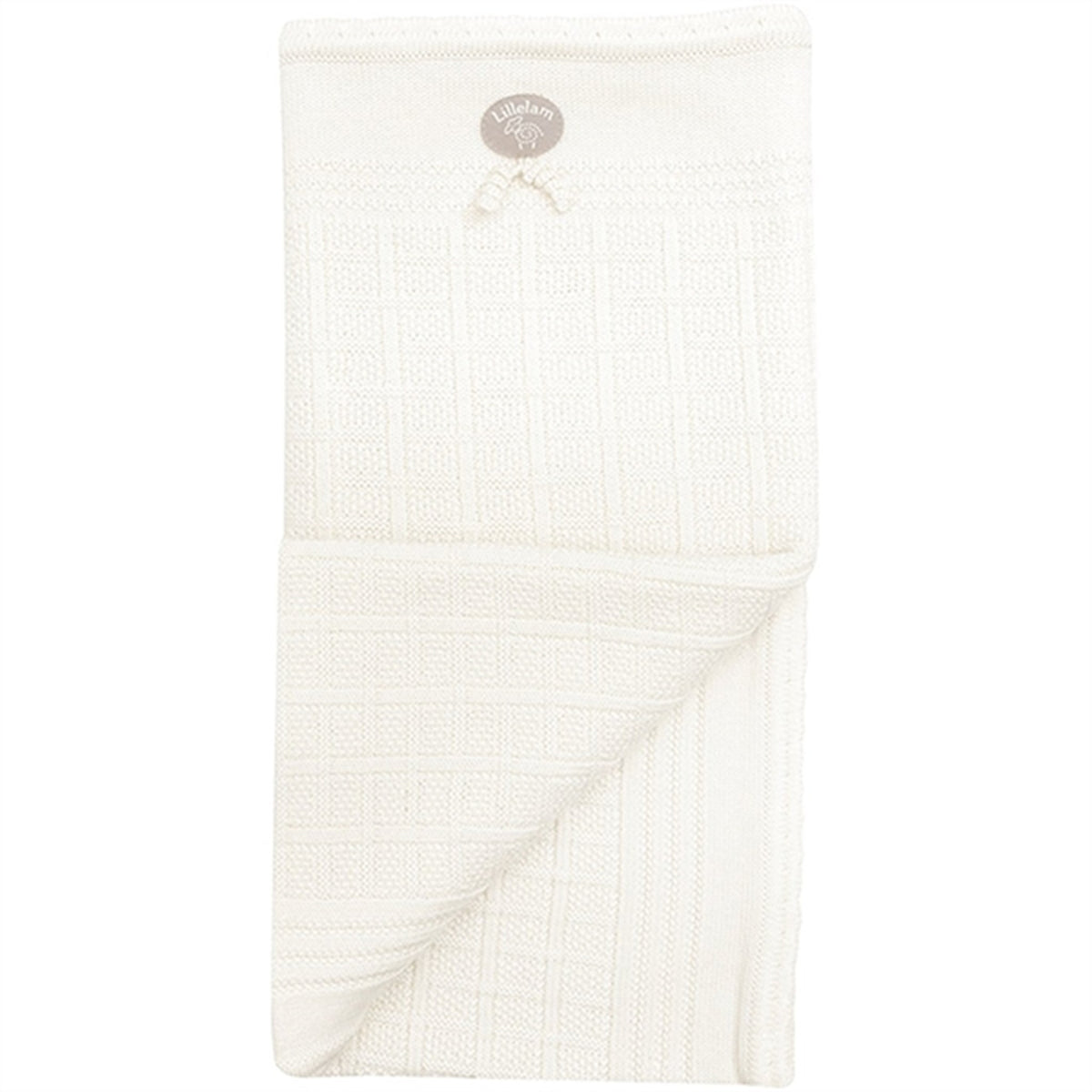 Lillelam Filt Classic Hvid