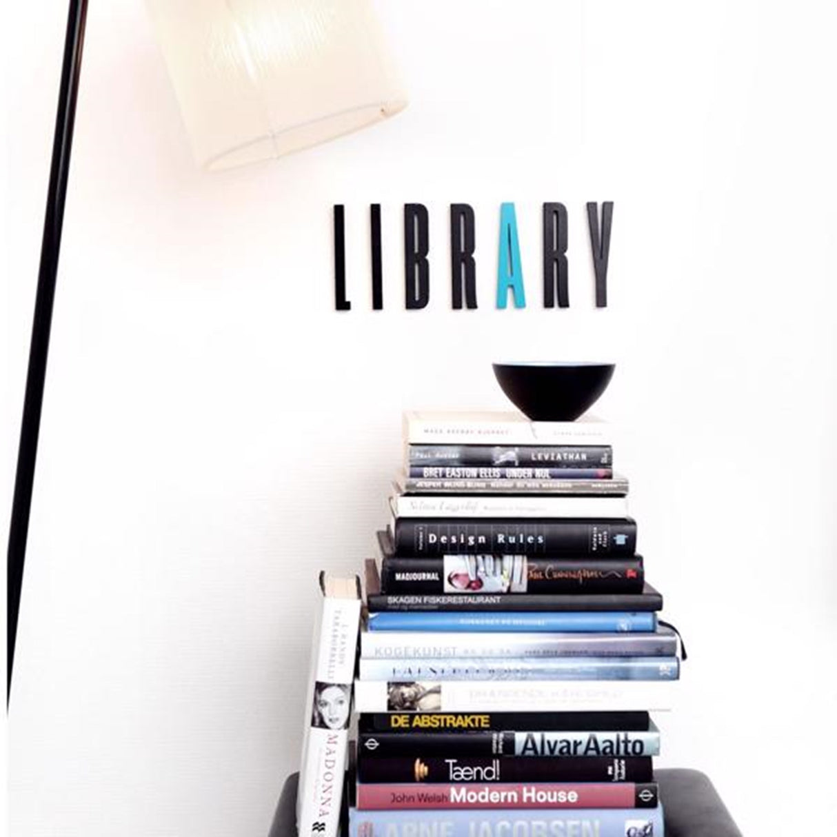 Design Letters ABC Trä Bokstäver Grå