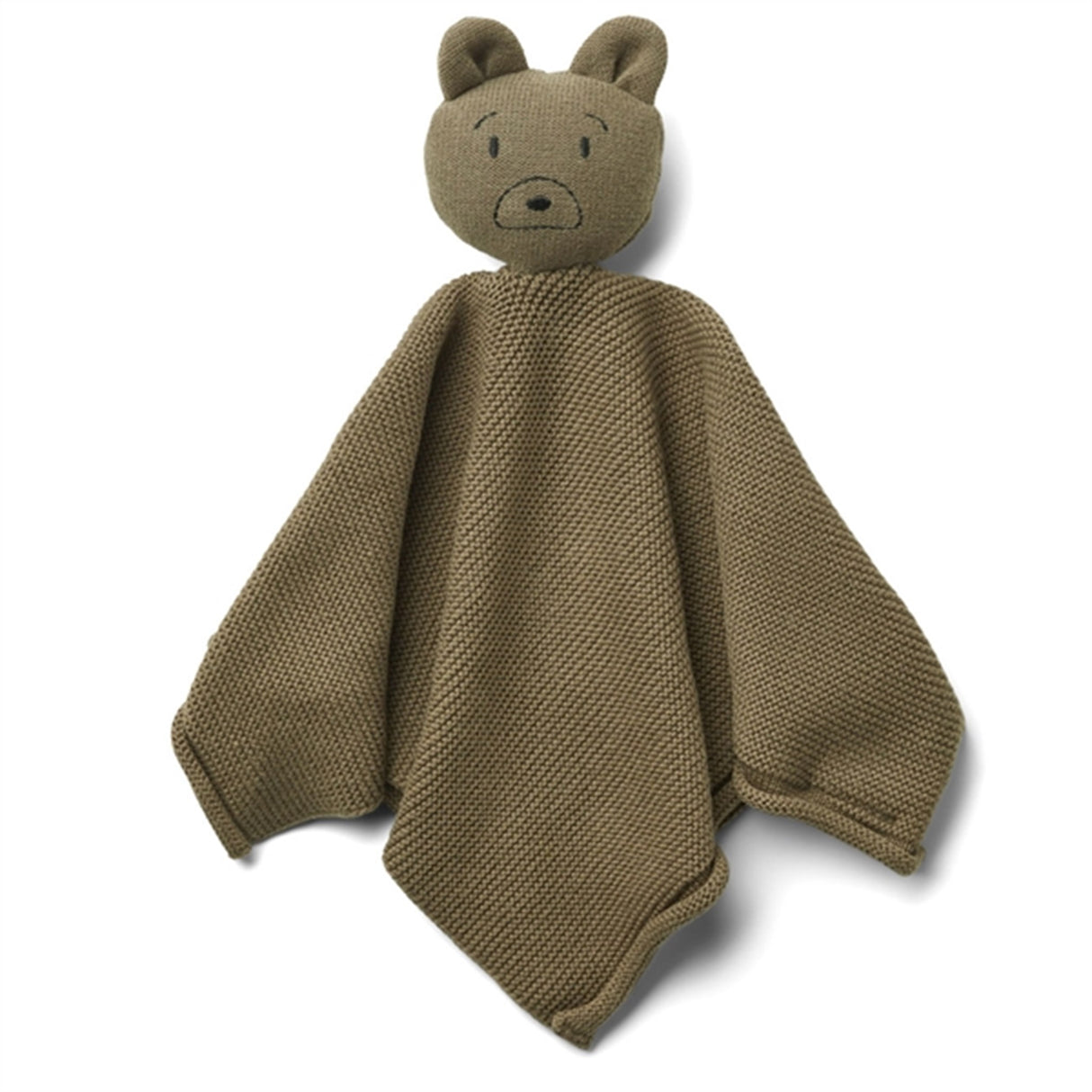 Liewood Milo Knit Snuttefilt Mr Bear Khaki