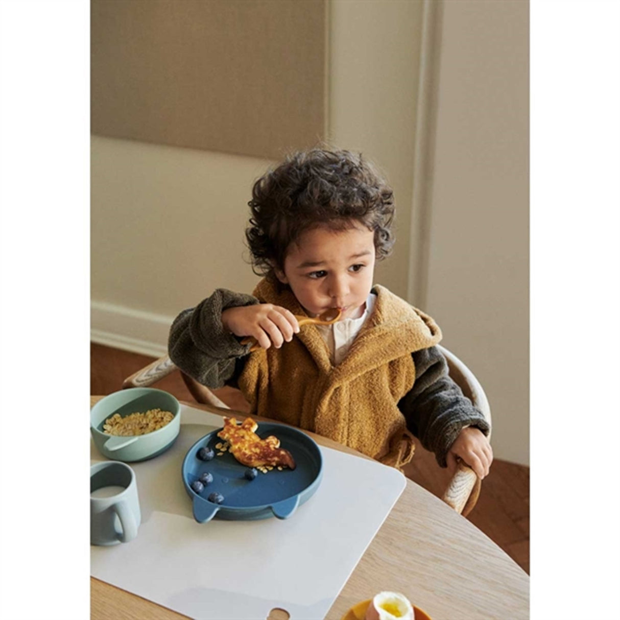 Liewood Vivi Silikon Set Rabbit Blue Multi Mix