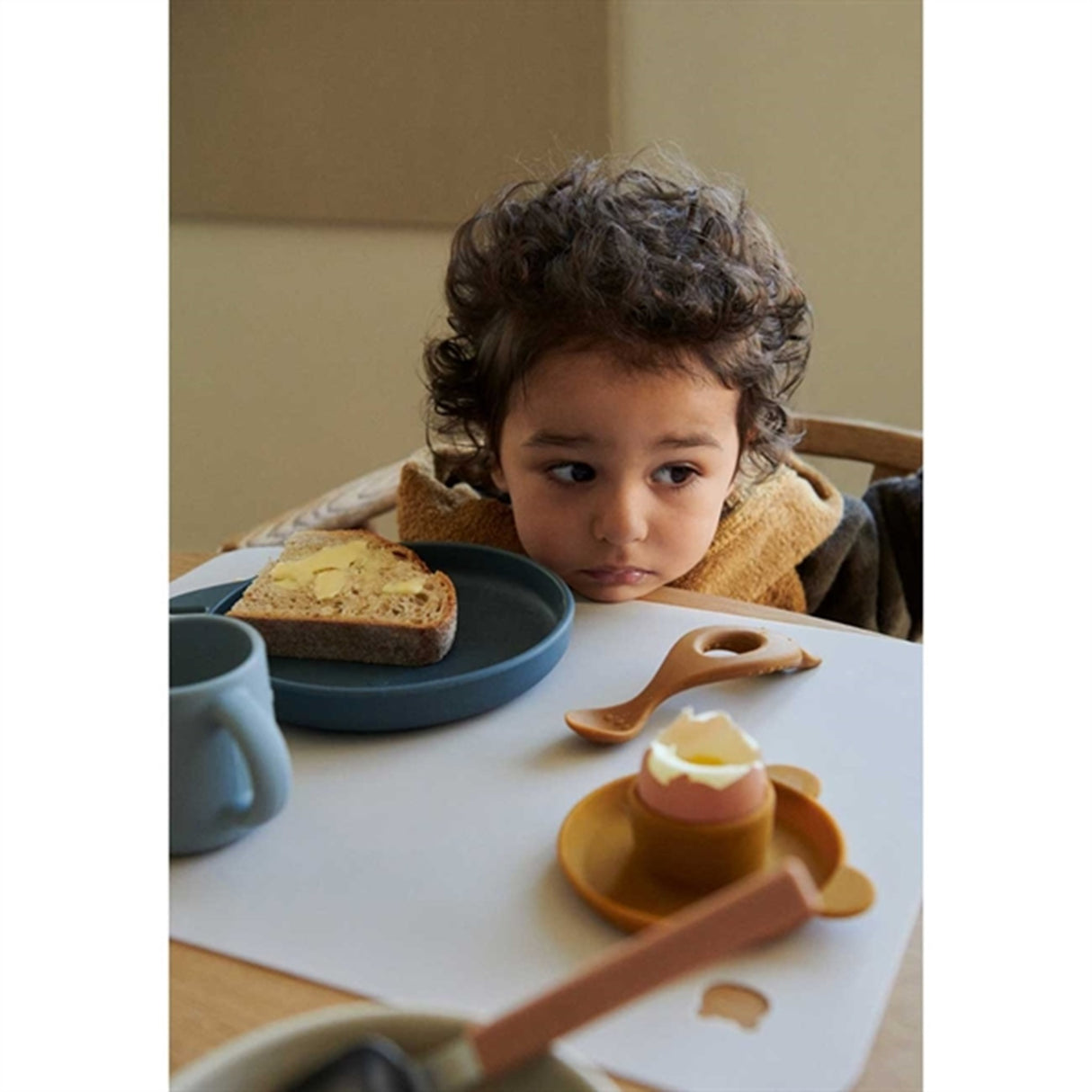 Liewood Vivi Silikon Set Rabbit Blue Multi Mix