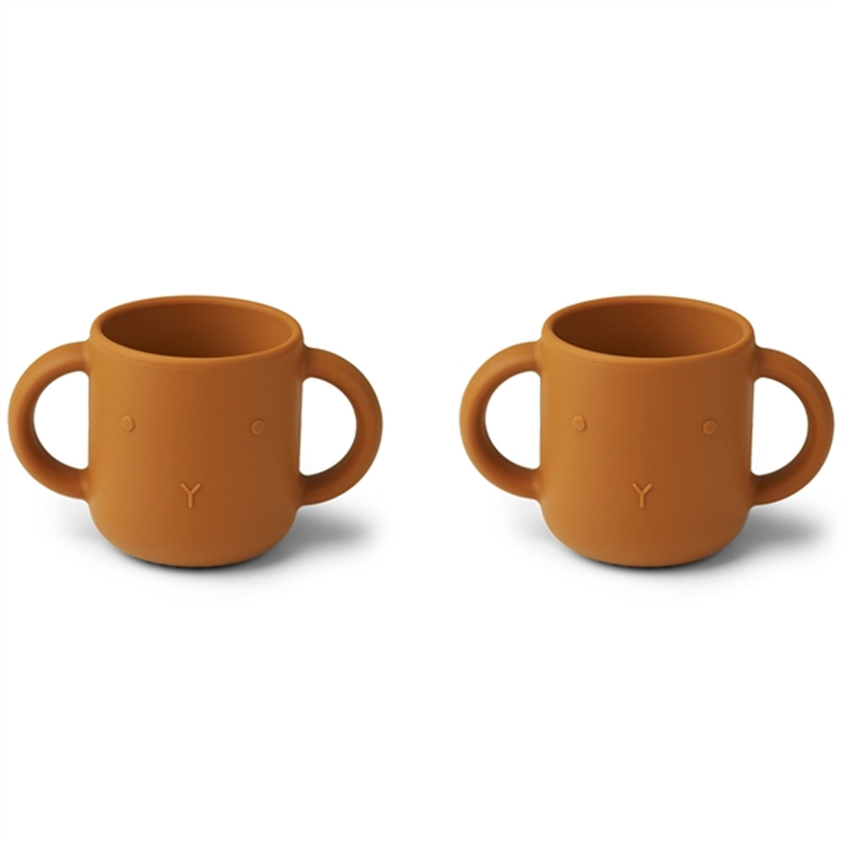 Liewood Gene Silikon Kopp 2-pack Rabbit Mustard