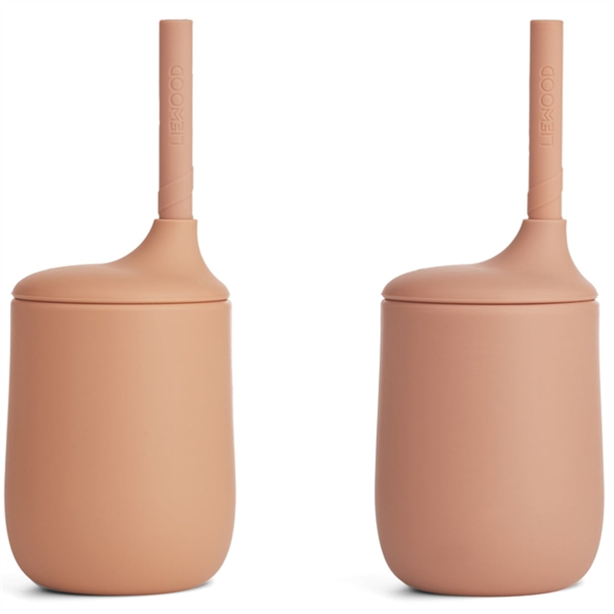 Liewood Ellis Sippy Silikonhuvud 2-pack Tuscany Rose/Pale Tuscany