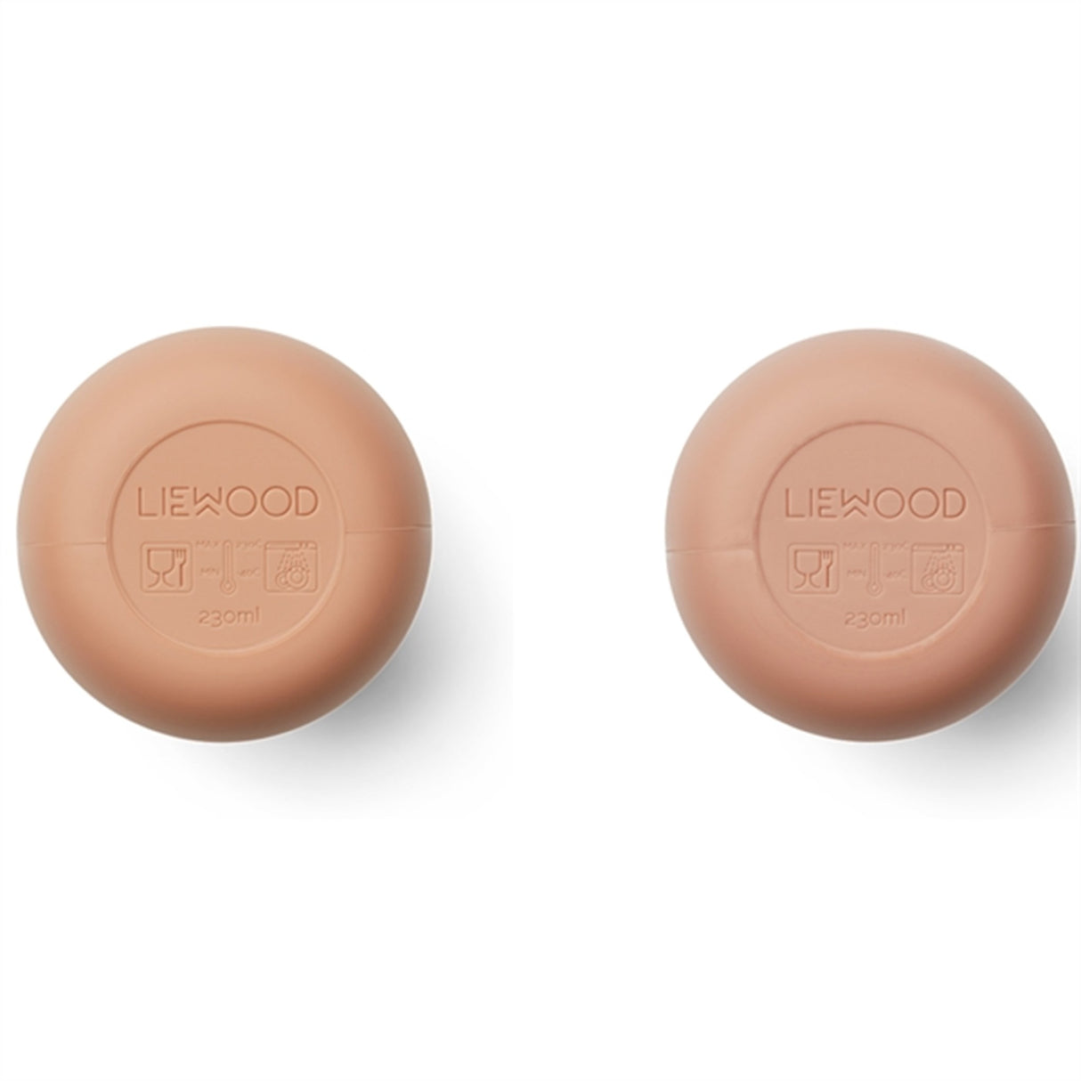 Liewood Ellis Sippy Silikonhuvud 2-pack Tuscany Rose/Pale Tuscany