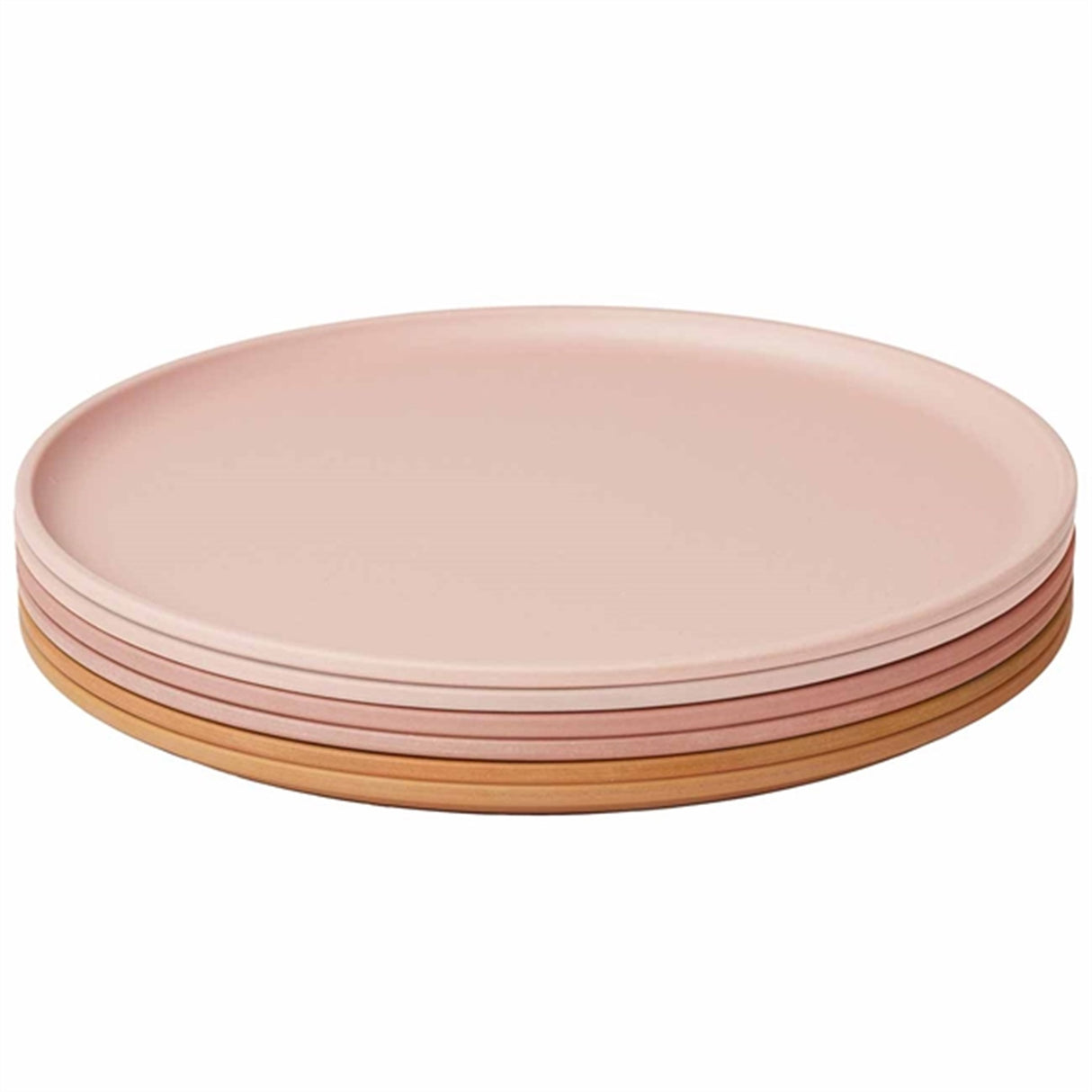Liewood Logan Tallrik 6-pack Rose Multi Mix