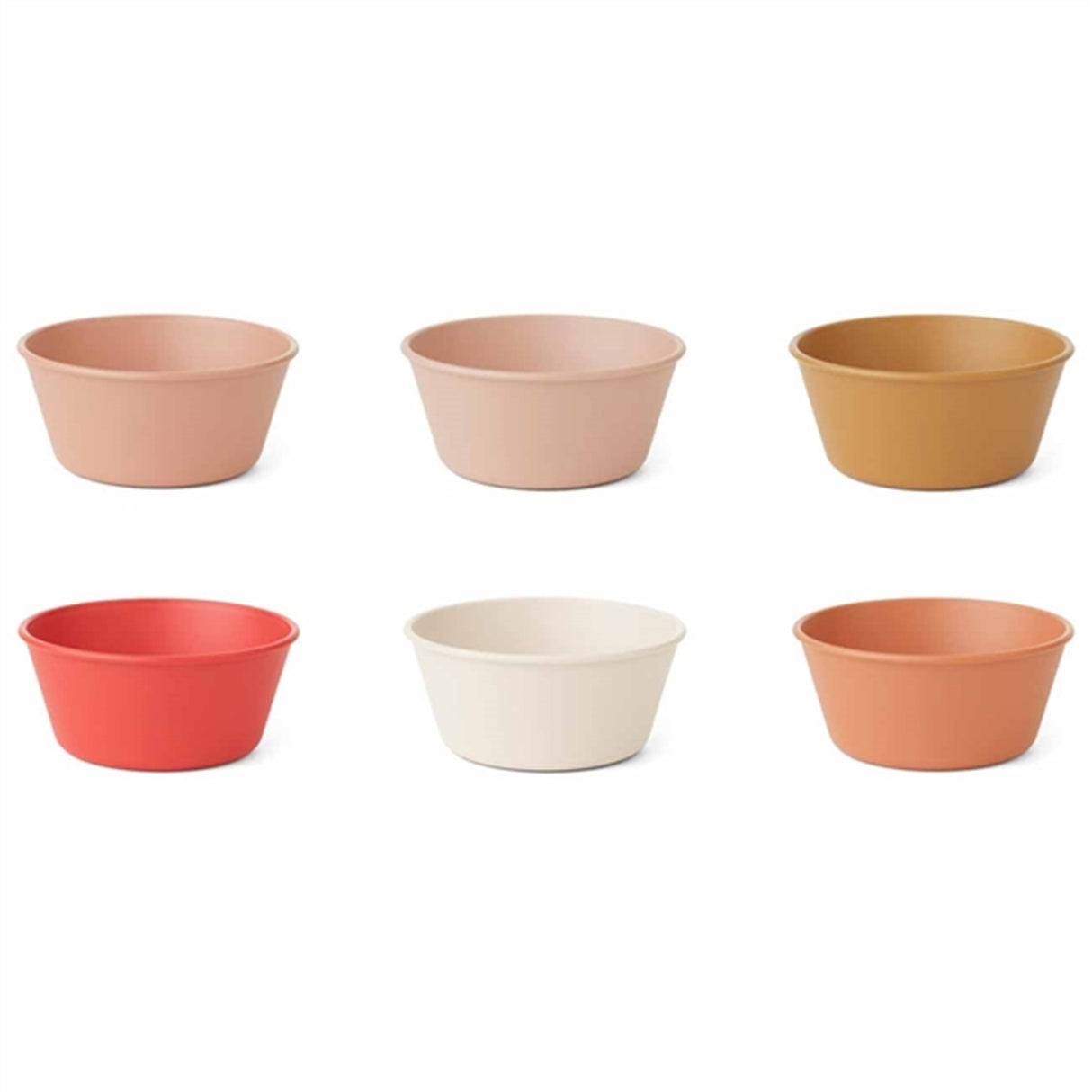 Liewood Irene Skålar 6-pack Tuscany Rose Multi Mix